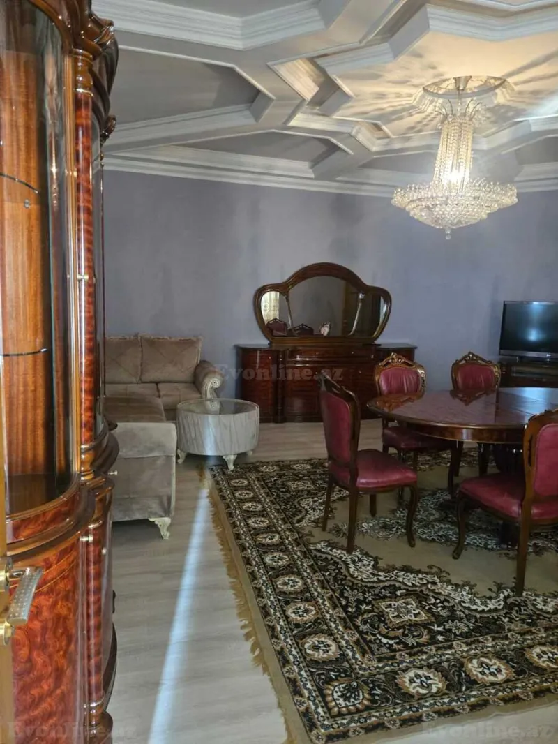 Kirayə verilir 2 otaqlı Mənzil Yeni tikili 109 m² Nəsimi r. - şəkil 3
