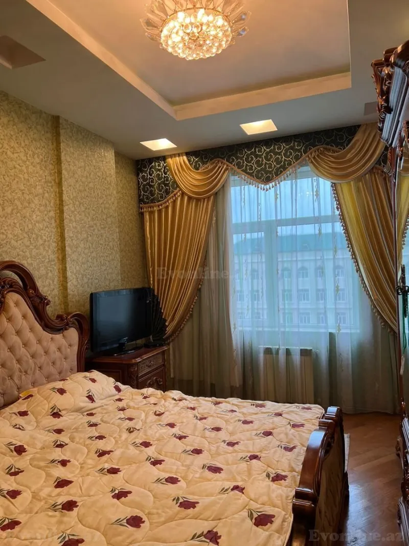 Kirayə verilir 3 otaqlı Mənzil Yeni tikili 135 m² Yasamal - şəkil 3