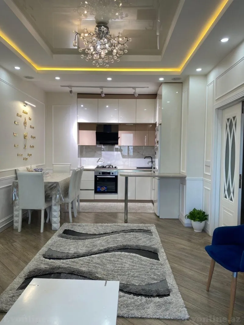 Kirayə verilir 3 otaqlı Mənzil Yeni tikili 80 m² Dərnəgül m. - şəkil 7