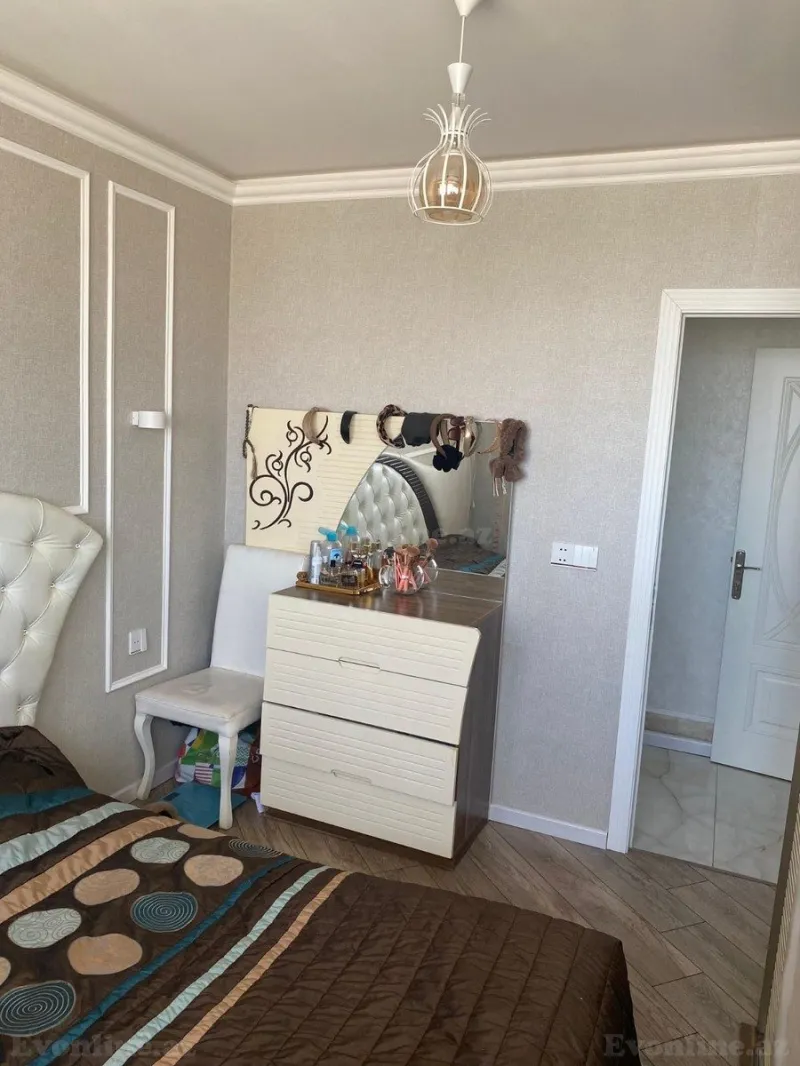 Kirayə verilir 3 otaqlı Mənzil Yeni tikili 80 m² Dərnəgül m. - şəkil 9