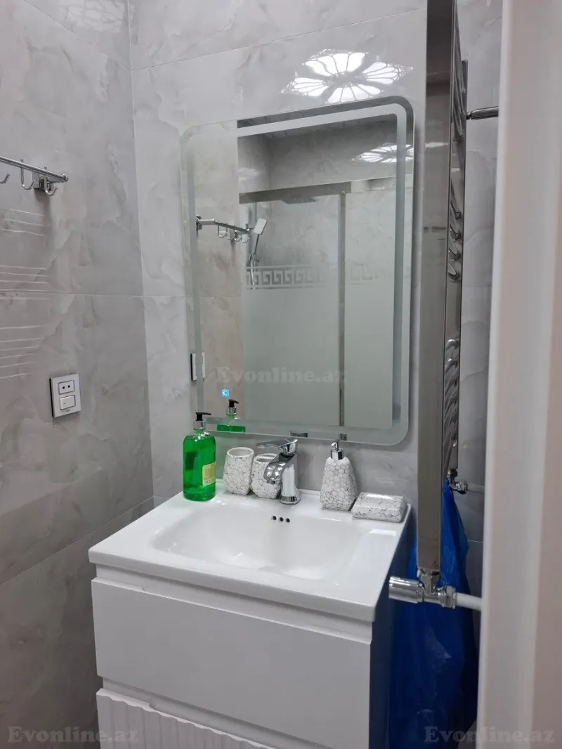 Kirayə verilir 2 otaqlı Mənzil Yeni tikili 50 m² Yasamal - şəkil 14