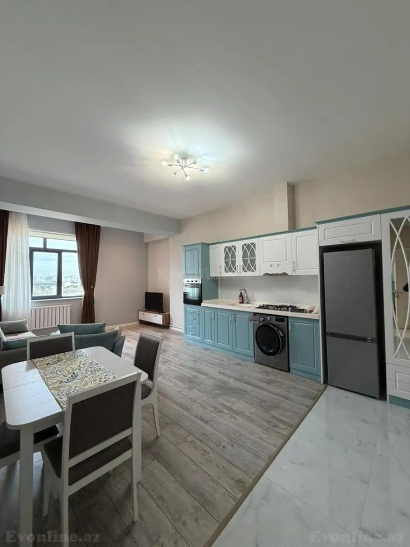 Kirayə verilir 2 otaqlı Mənzil Yeni tikili 70 m² Gənclik m. - şəkil 2