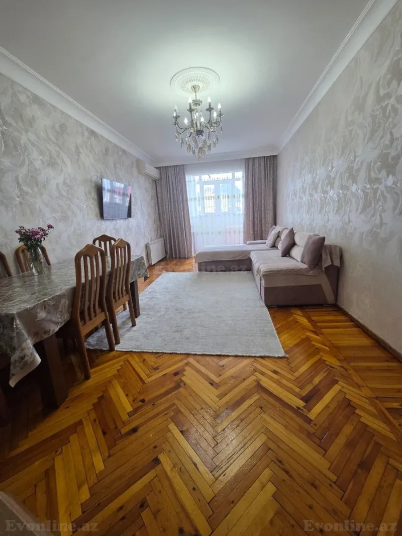 Satılır 4 otaqlı Mənzil Köhnə tikili 106 m² Nəsimi m. - şəkil 3