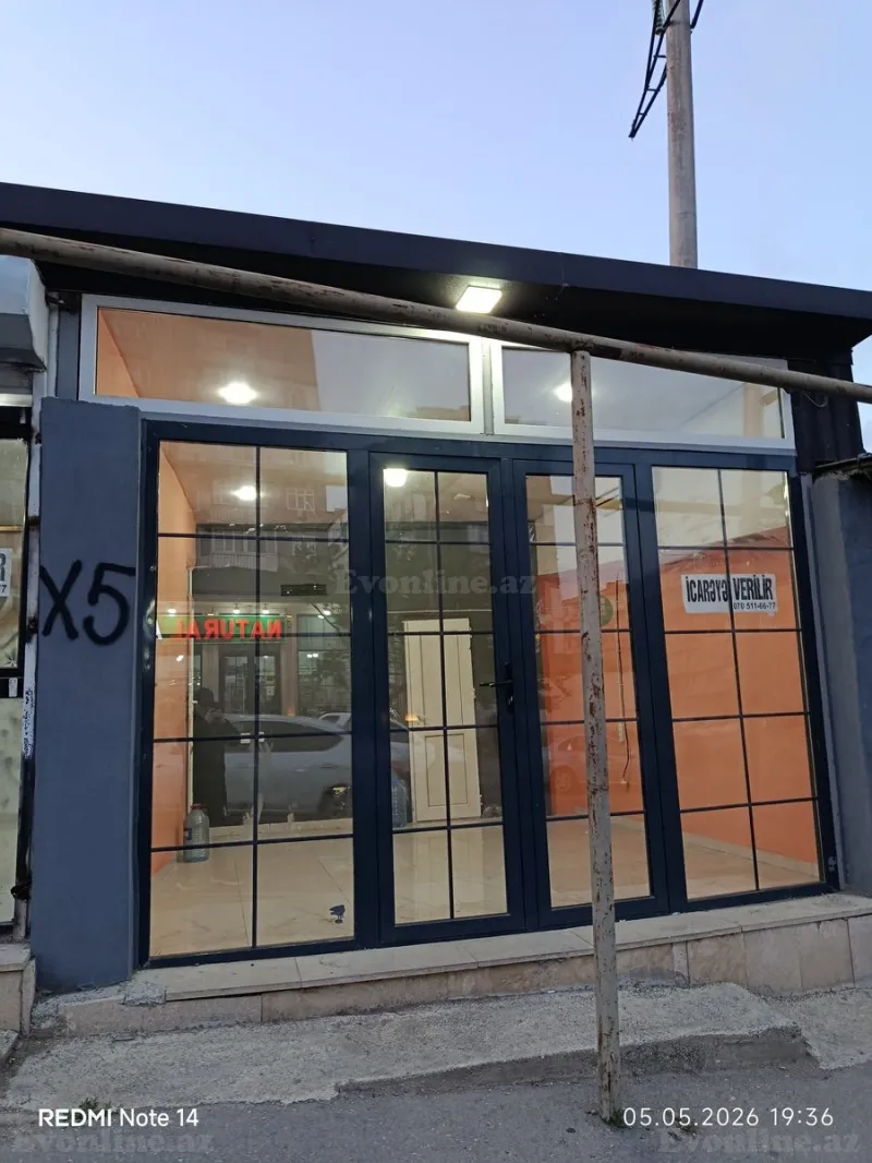 Kirayə verilir Obyekt 20 m² Yeni Yasamal - şəkil 2