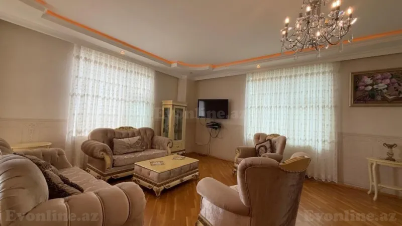 Kirayə verilir 4 otaqlı Mənzil Yeni tikili 160 m² Nərimanov r. - şəkil 2