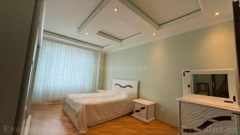 Kirayə verilir 4 otaqlı Mənzil Yeni tikili 160 m² Nərimanov r. - şəkil 9