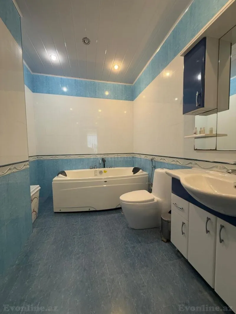 Kirayə verilir 4 otaqlı Mənzil Yeni tikili 160 m² Nərimanov r. - şəkil 10