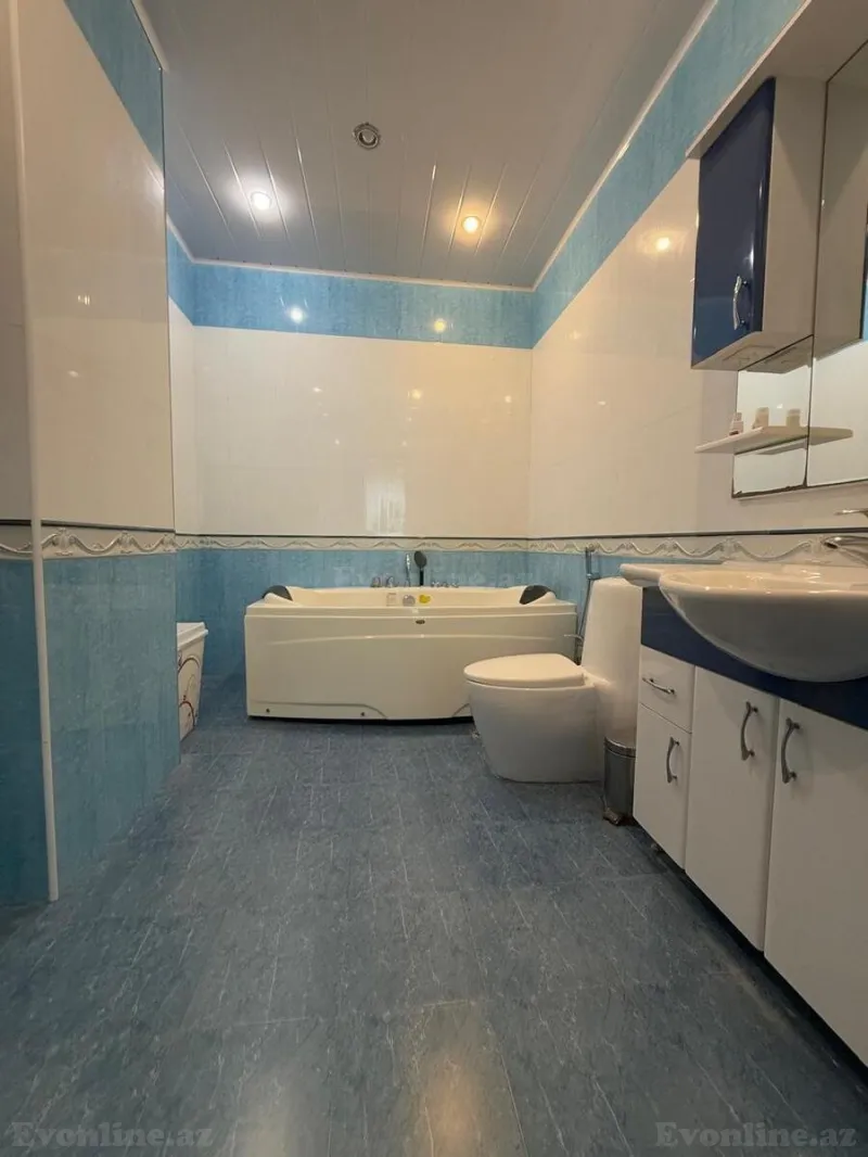 Kirayə verilir 4 otaqlı Mənzil Yeni tikili 160 m² Nərimanov r. - şəkil 11