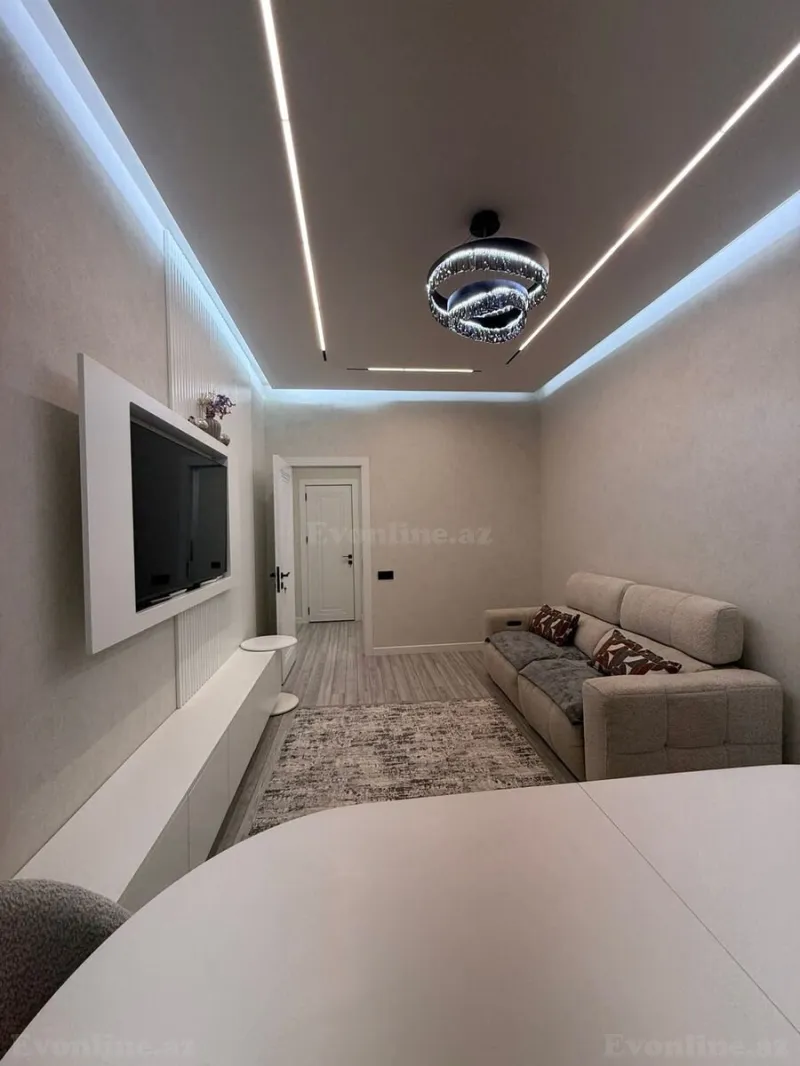 Satılır 3 otaqlı Mənzil Yeni tikili 111 m² Həzi Aslanov m. - şəkil 2