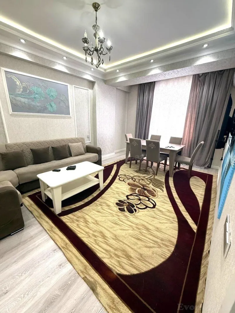 Kirayə verilir 2 otaqlı Mənzil Yeni tikili 85 m² Nəsimi r. - şəkil 2