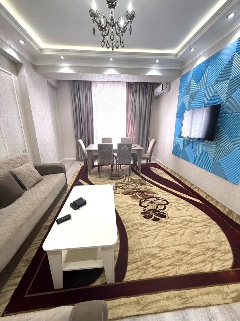 Kirayə verilir 2 otaqlı Mənzil Yeni tikili 85 m² Nəsimi r. - şəkil 4
