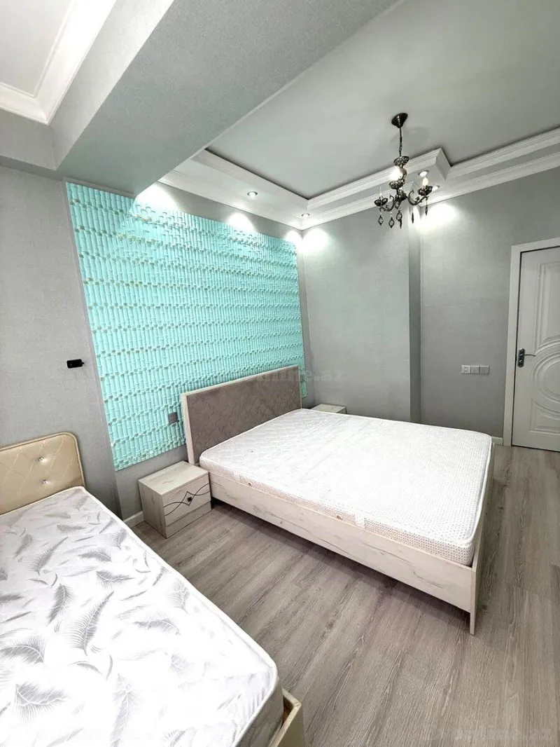 Kirayə verilir 2 otaqlı Mənzil Yeni tikili 85 m² Nəsimi r. - şəkil 7