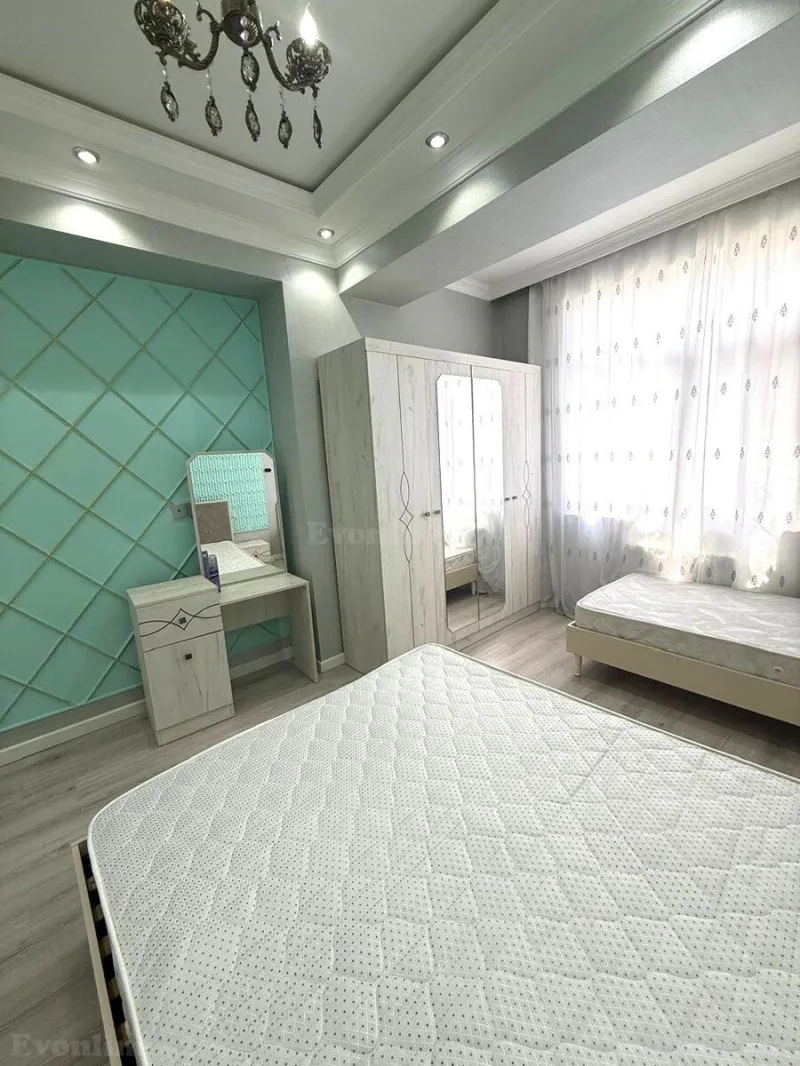 Kirayə verilir 2 otaqlı Mənzil Yeni tikili 85 m² Nəsimi r. - şəkil 9