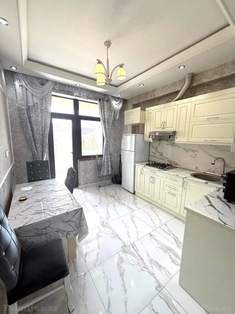 Kirayə verilir 2 otaqlı Mənzil Yeni tikili 85 m² Nəsimi r. - şəkil 10