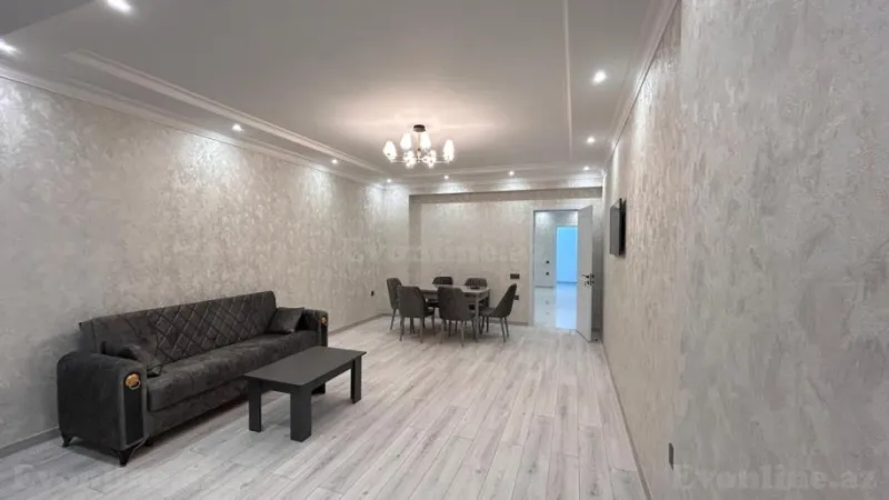 Kirayə verilir 3 otaqlı Mənzil Yeni tikili 115 m² Nəsimi r. - şəkil 3