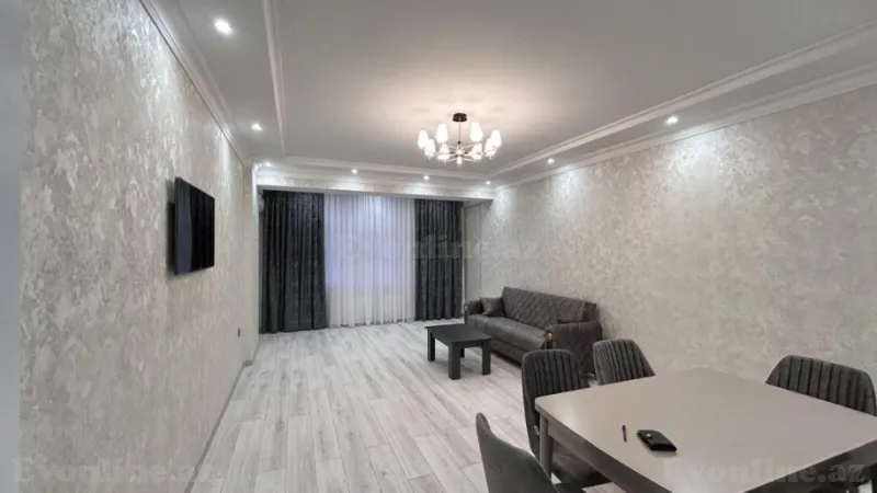 Kirayə verilir 3 otaqlı Mənzil Yeni tikili 115 m² Nəsimi r. - şəkil 4