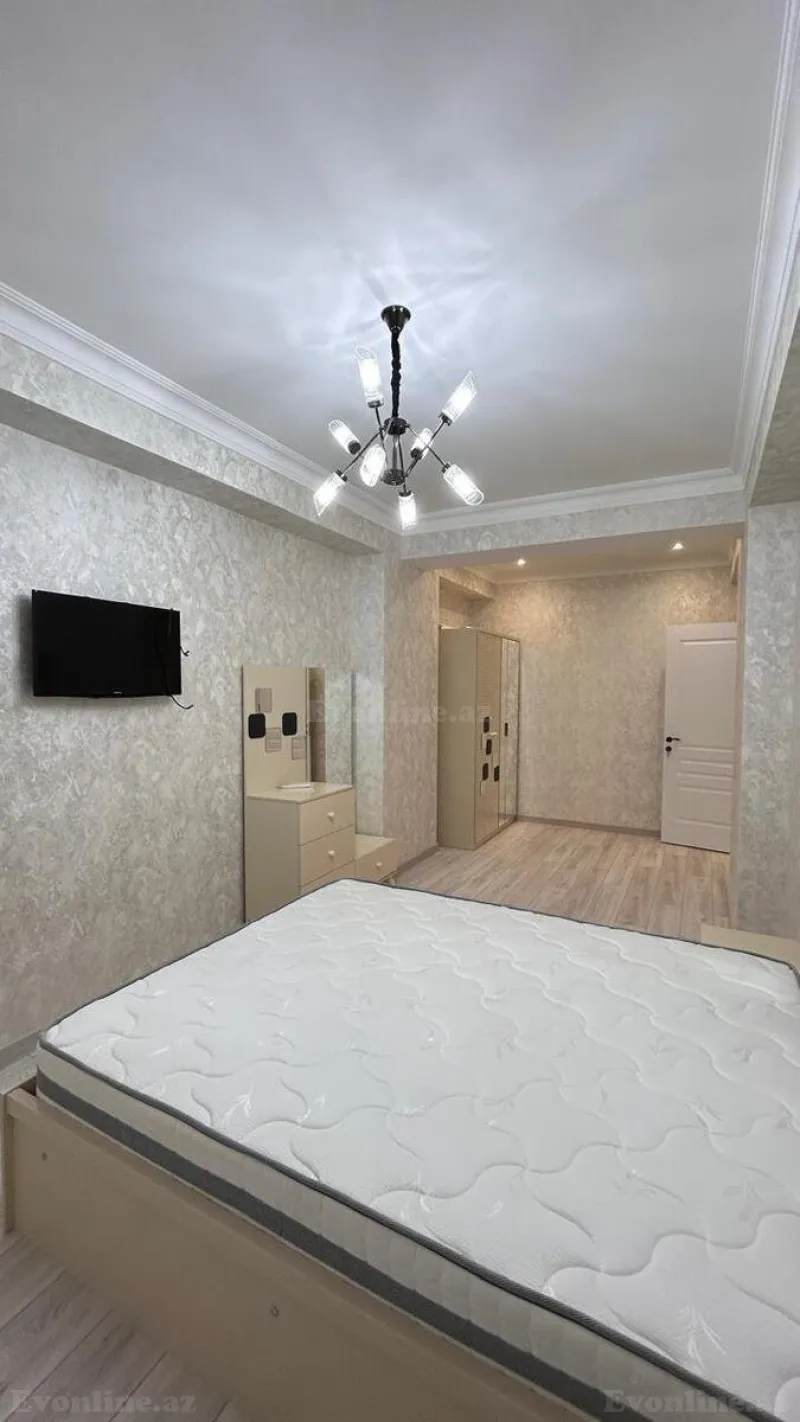 Kirayə verilir 3 otaqlı Mənzil Yeni tikili 115 m² Nəsimi r. - şəkil 6