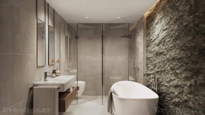 Satılır 1 otaqlı Mənzil Yeni tikili 30 m² Sabunçu r. - şəkil 4