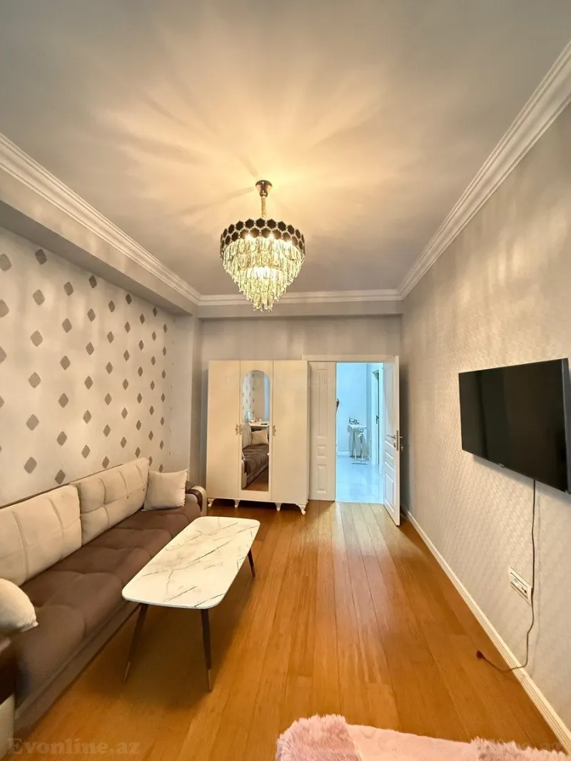 Kirayə verilir 3 otaqlı Mənzil Yeni tikili 107 m² Nəsimi r. - şəkil 4