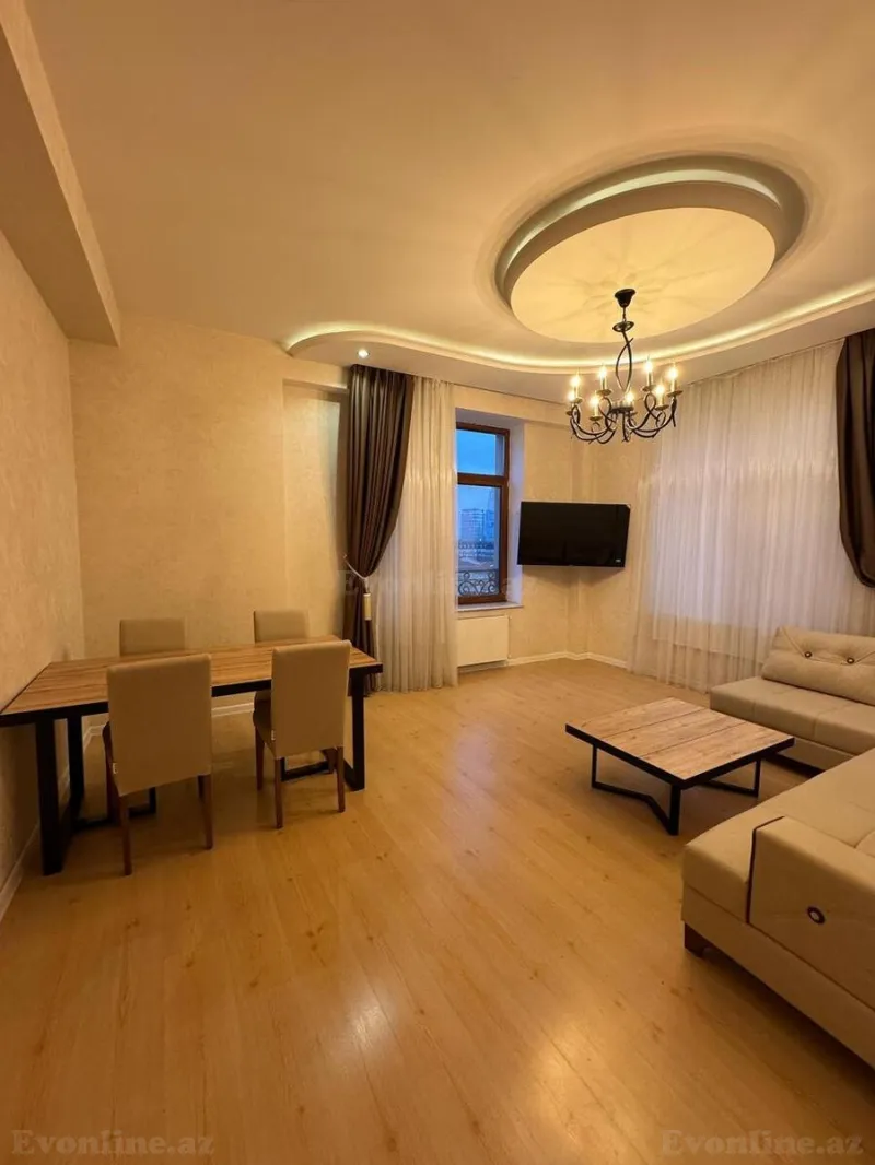 Kirayə verilir 3 otaqlı Mənzil Yeni tikili 120 m² Xətai r. - şəkil 2