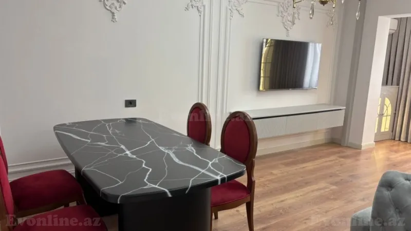 Kirayə verilir 3 otaqlı Mənzil Yeni tikili 82 m² Koroğlu m. - şəkil 2