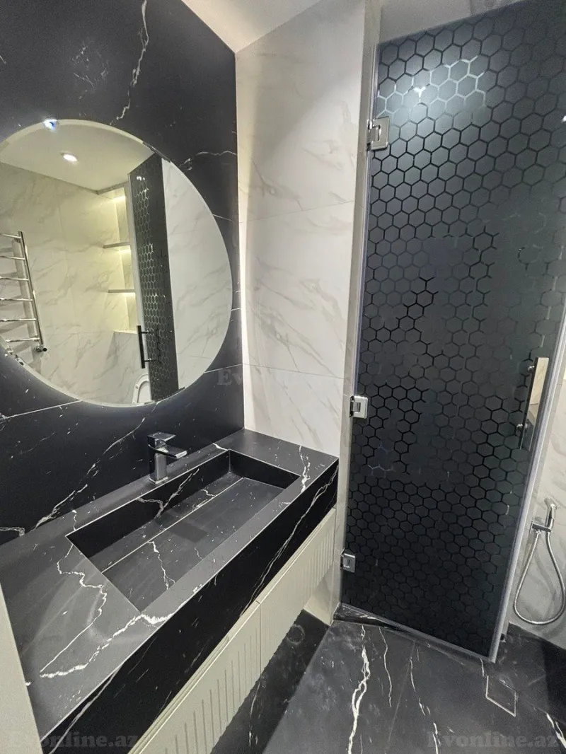 Kirayə verilir 3 otaqlı Mənzil Yeni tikili 82 m² Koroğlu m. - şəkil 17