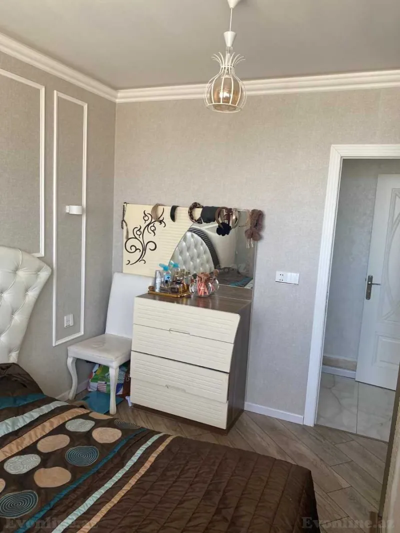 Kirayə verilir 3 otaqlı Mənzil Yeni tikili 80 m² Dərnəgül m. - şəkil 11