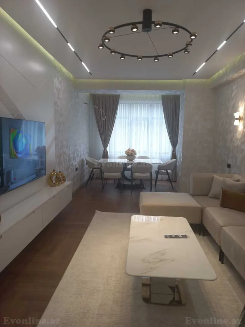 Satılır 4 otaqlı Mənzil Yeni tikili 142 m² Nərimanov r. - şəkil 2