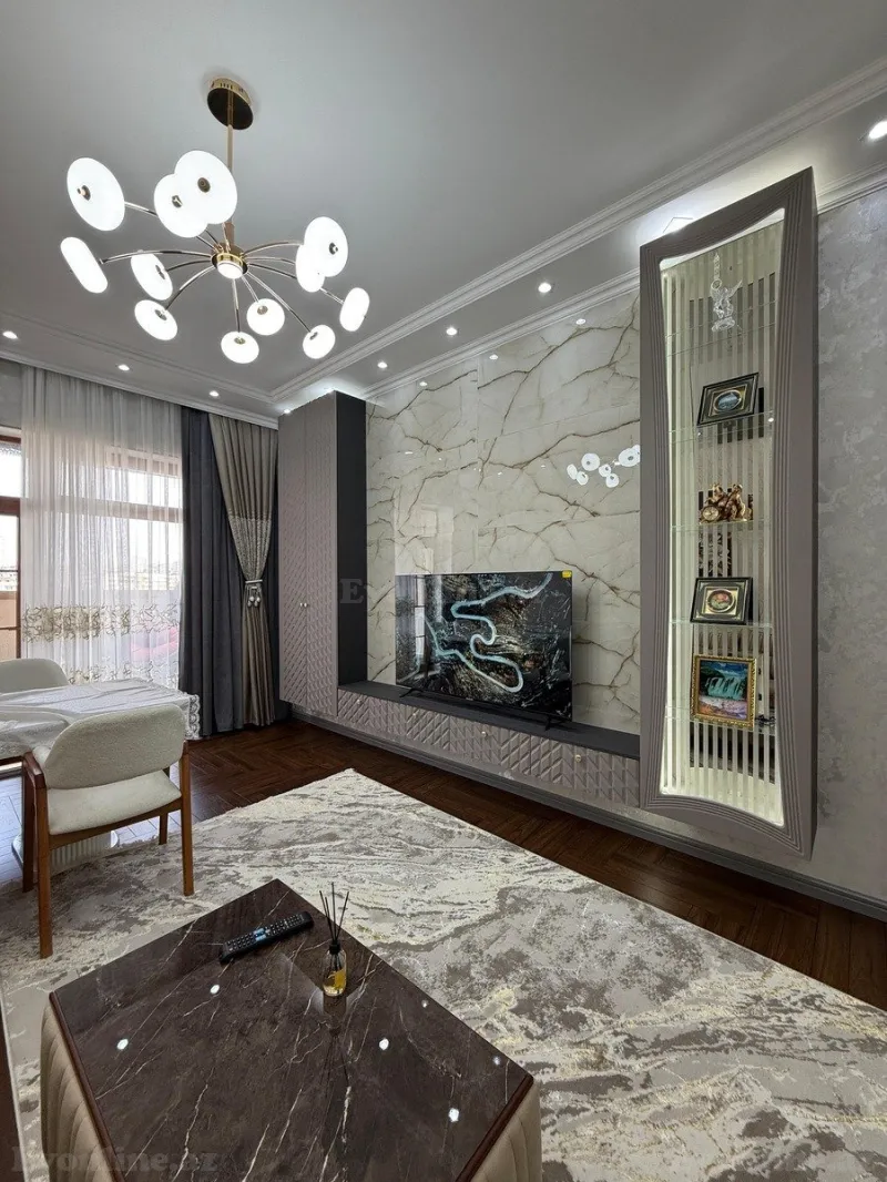 Satılır 3 otaqlı Mənzil Yeni tikili 110 m² Əhmədli m. - şəkil 2