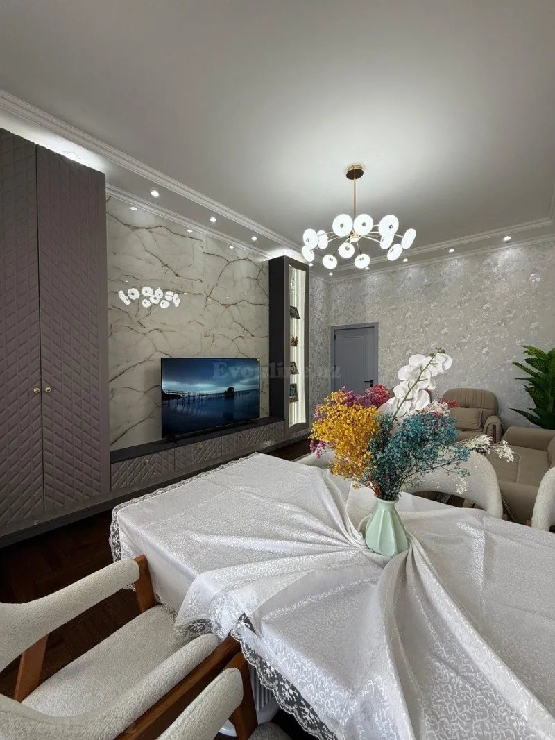 Satılır 3 otaqlı Mənzil Yeni tikili 110 m² Əhmədli m. - şəkil 3