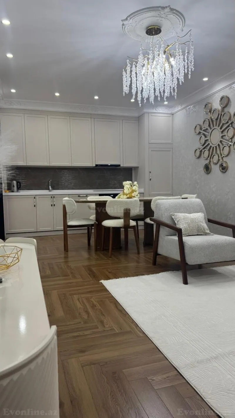 Satılır 3 otaqlı Mənzil Yeni tikili 110 m² 8 Noyabr m. - şəkil 2