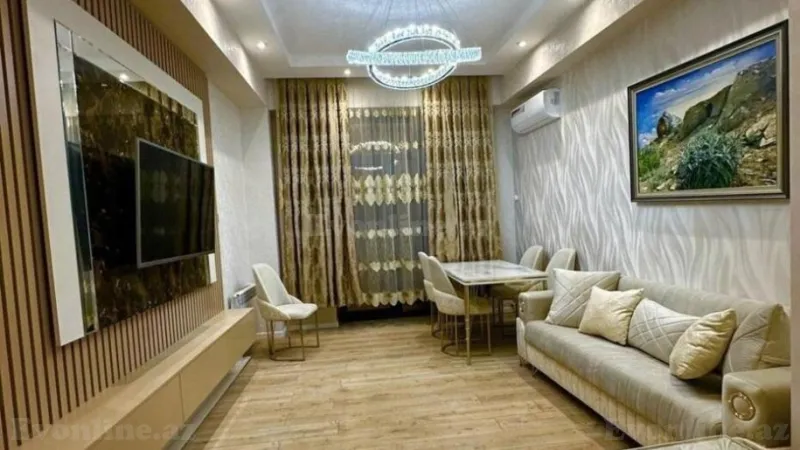 Kirayə verilir 2 otaqlı Mənzil Yeni tikili 63 m² Nizami m. - şəkil 2