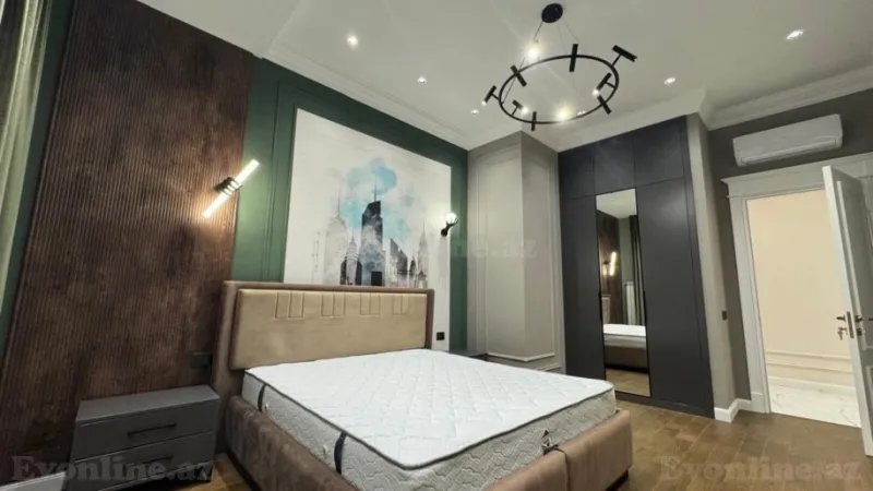Satılır 4 otaqlı Mənzil Yeni tikili 210 m² Nəsimi r. - şəkil 12