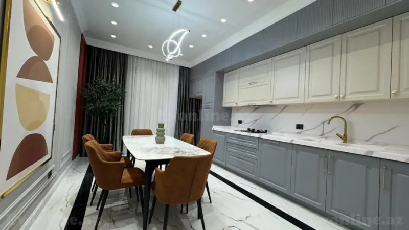 Satılır 4 otaqlı Mənzil Yeni tikili 210 m² Nəsimi r. - şəkil 19