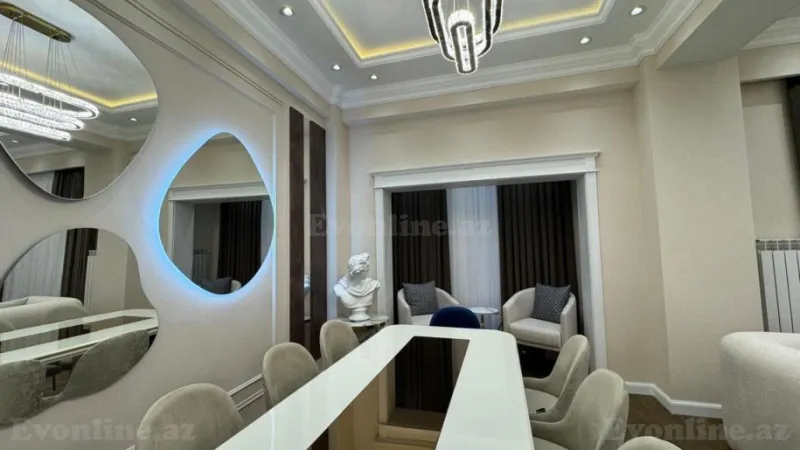 Satılır 4 otaqlı Mənzil Yeni tikili 210 m² Nəsimi r. - şəkil 20