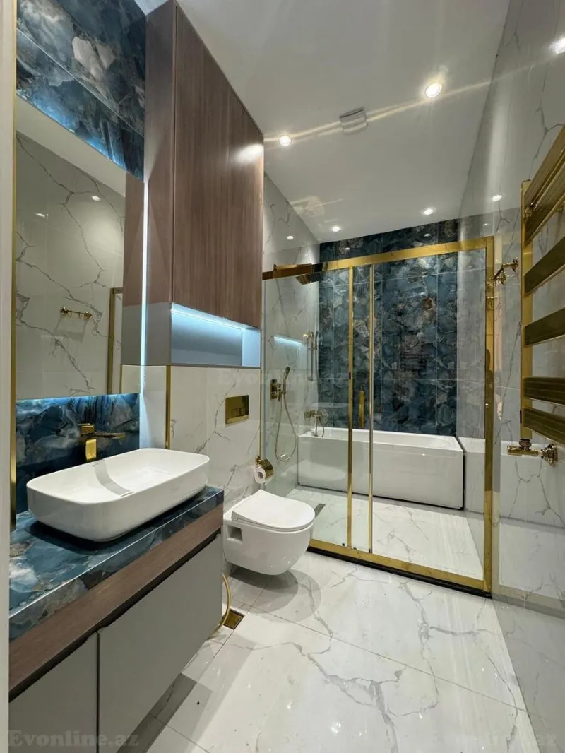 Satılır 4 otaqlı Mənzil Yeni tikili 210 m² Nəsimi r. - şəkil 22