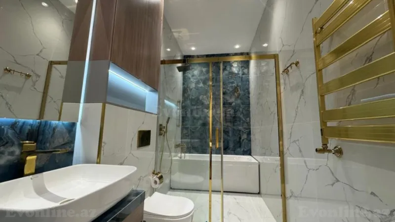 Satılır 4 otaqlı Mənzil Yeni tikili 210 m² Nəsimi r. - şəkil 24