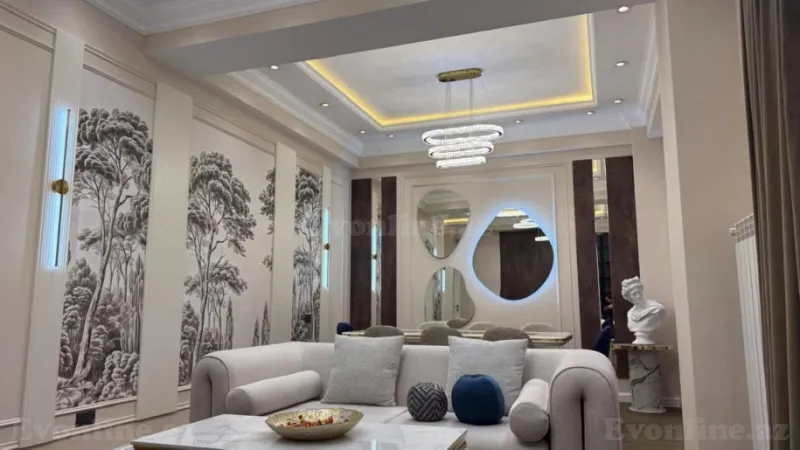 Satılır 4 otaqlı Mənzil Yeni tikili 210 m² Nəsimi r. - şəkil 25