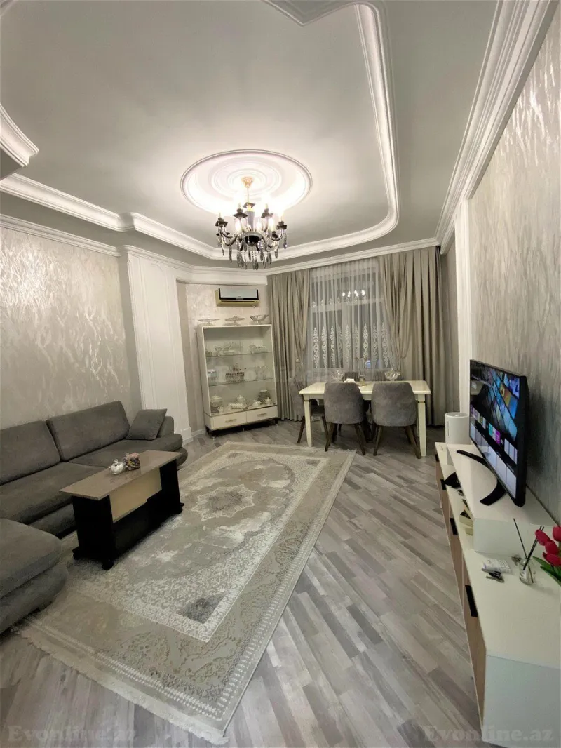 Satılır 2 otaqlı Mənzil Yeni tikili 60 m² Əhmədli m. - şəkil 2