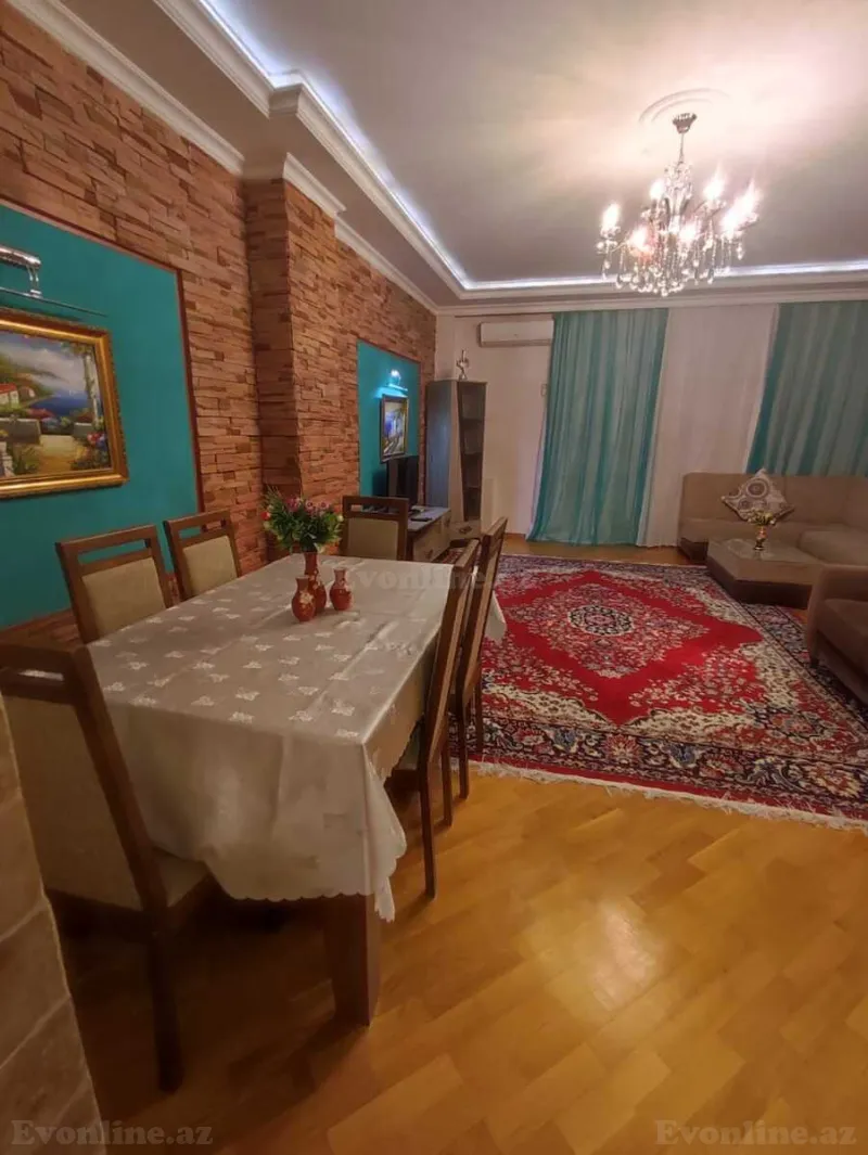 Kirayə verilir 3 otaqlı Mənzil Yeni tikili 122 m² Elmlər Akademiyası m. - şəkil 5
