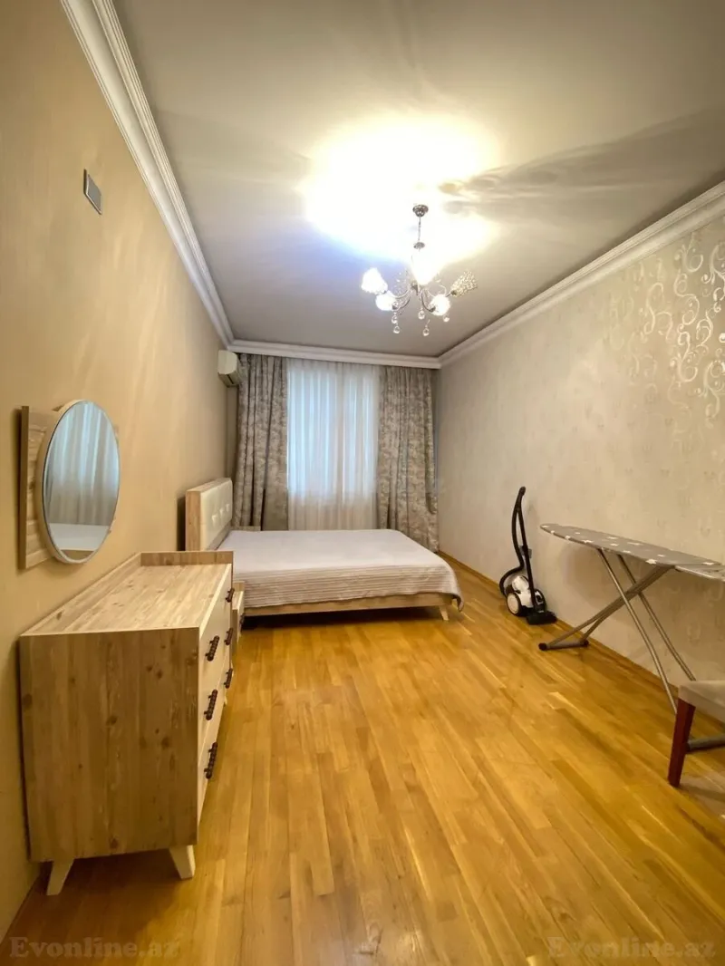 Kirayə verilir 2 otaqlı Mənzil Yeni tikili 90 m² Nəsimi r. - şəkil 3