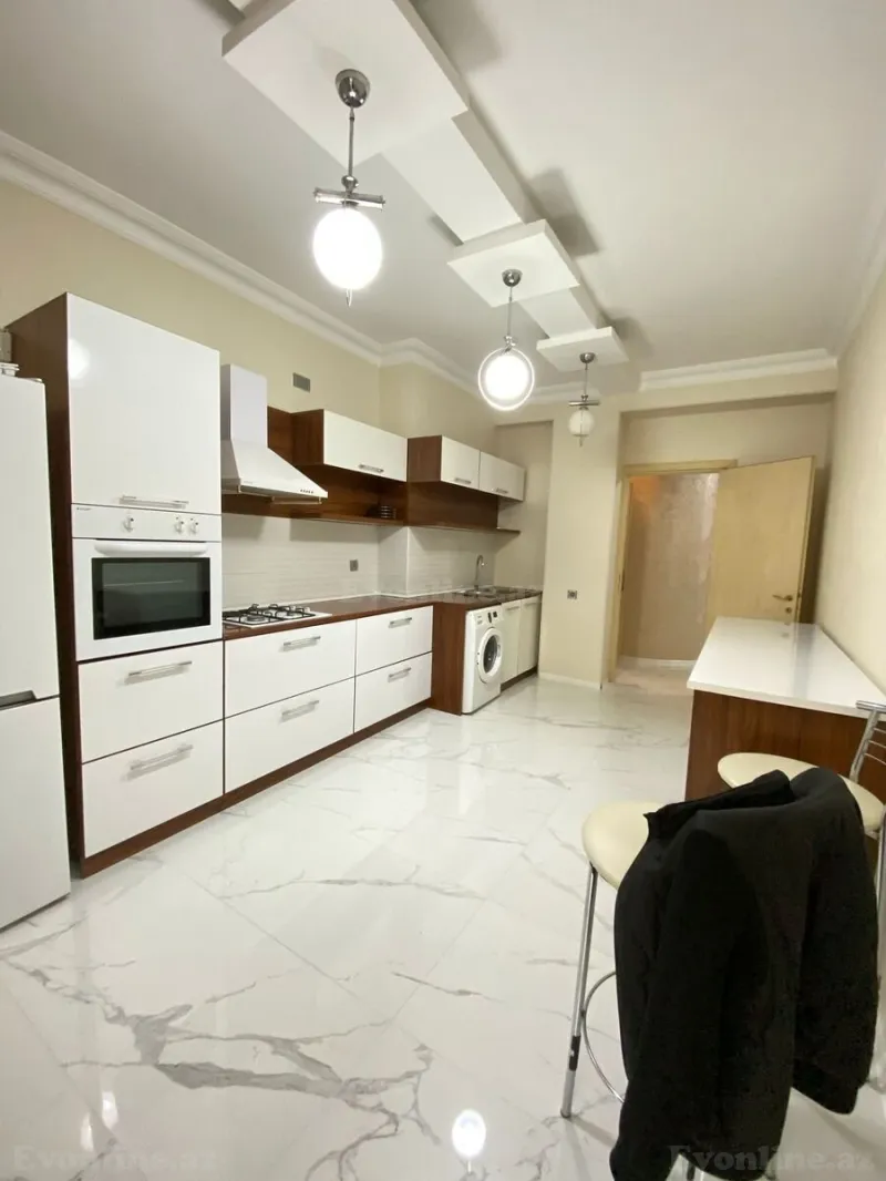 Kirayə verilir 2 otaqlı Mənzil Yeni tikili 90 m² Nəsimi r. - şəkil 10