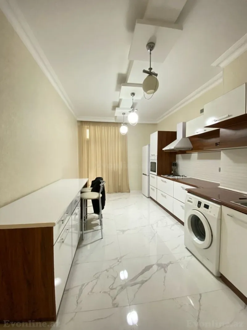 Kirayə verilir 2 otaqlı Mənzil Yeni tikili 90 m² Nəsimi r. - şəkil 13