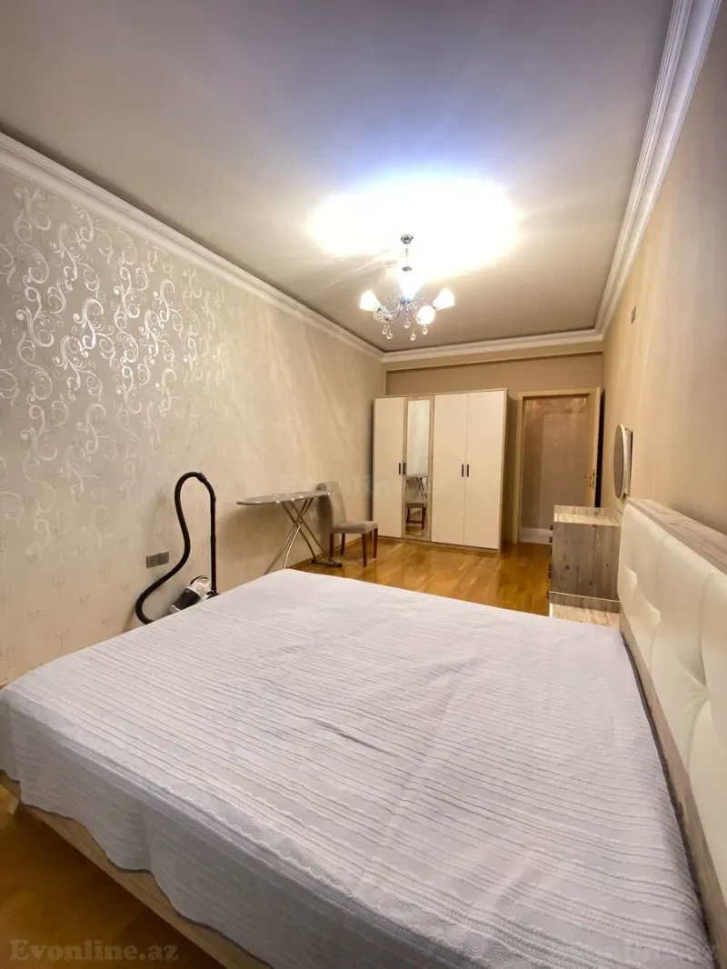Kirayə verilir 2 otaqlı Mənzil Yeni tikili 90 m² Nəsimi r. - şəkil 17