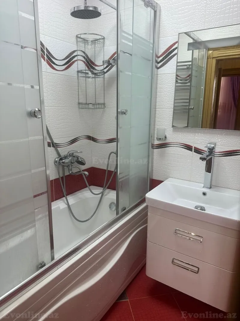 Kirayə verilir 2 otaqlı Mənzil Yeni tikili 70 m² Yeni Yasamal - şəkil 6
