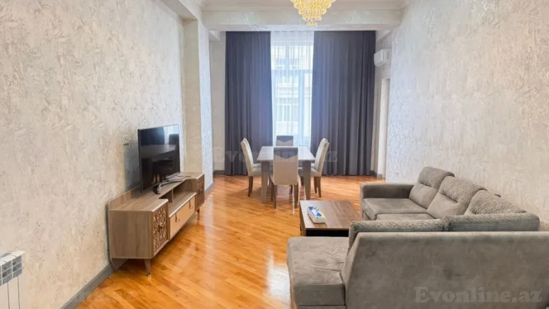Kirayə verilir 2 otaqlı Mənzil Yeni tikili 90 m² Gənclik m. - şəkil 2