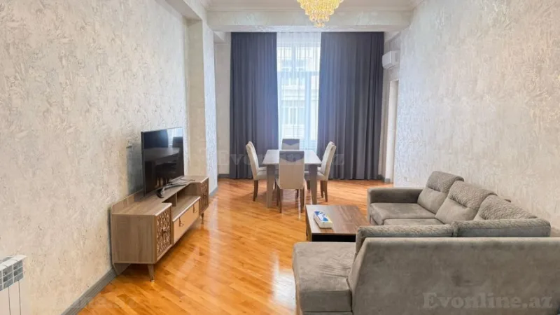 Kirayə verilir 2 otaqlı Mənzil Yeni tikili 90 m² Gənclik m. - şəkil 5
