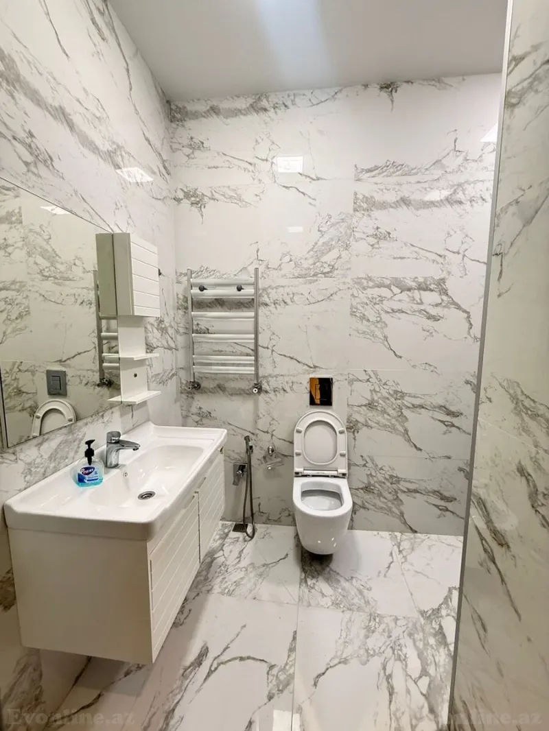 Kirayə verilir 2 otaqlı Mənzil Yeni tikili 90 m² Gənclik m. - şəkil 9