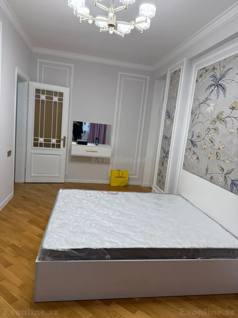 Kirayə verilir 3 otaqlı Mənzil Yeni tikili 110 m² Həzi Aslanov m. - şəkil 9