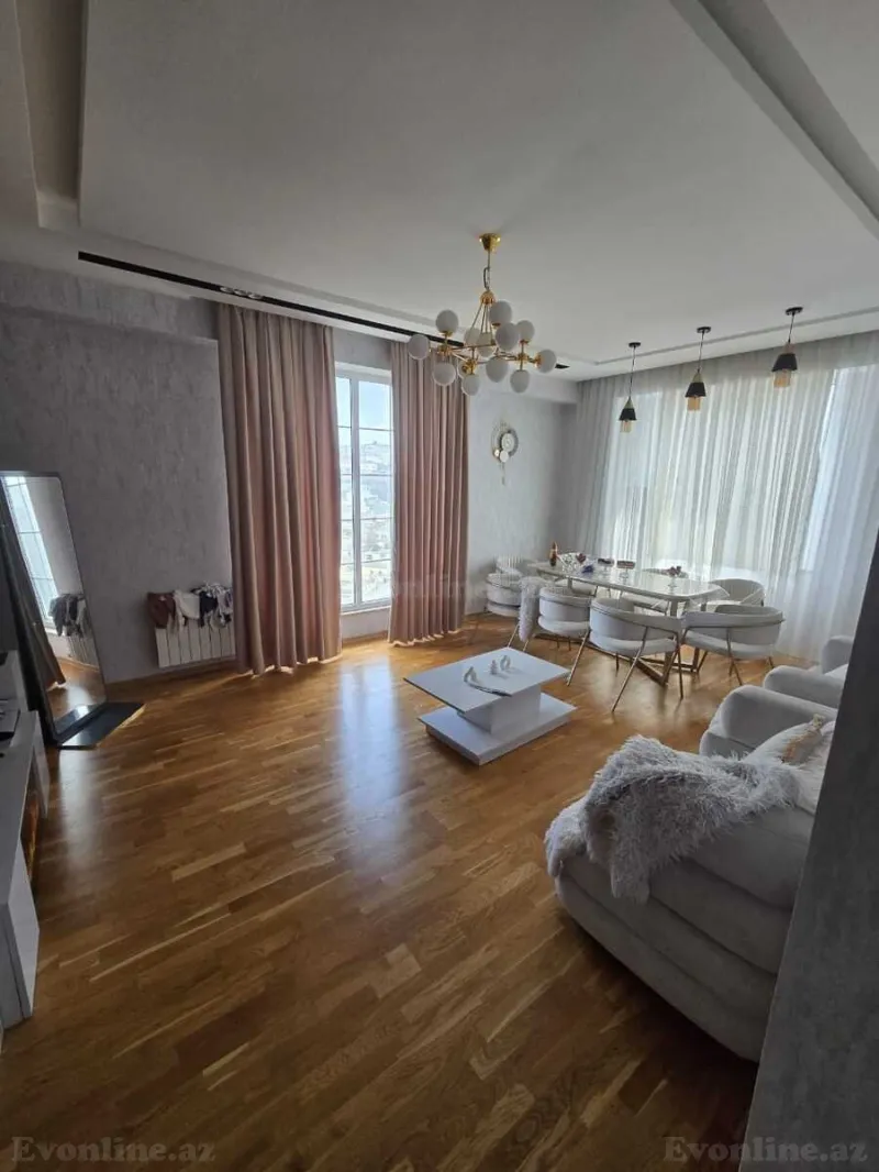 Satılır 4 otaqlı Mənzil Yeni tikili 115 m² Avtovağzal m. - şəkil 2